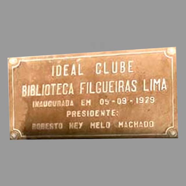 Inauguração da Biblioteca Filgueiras Lima